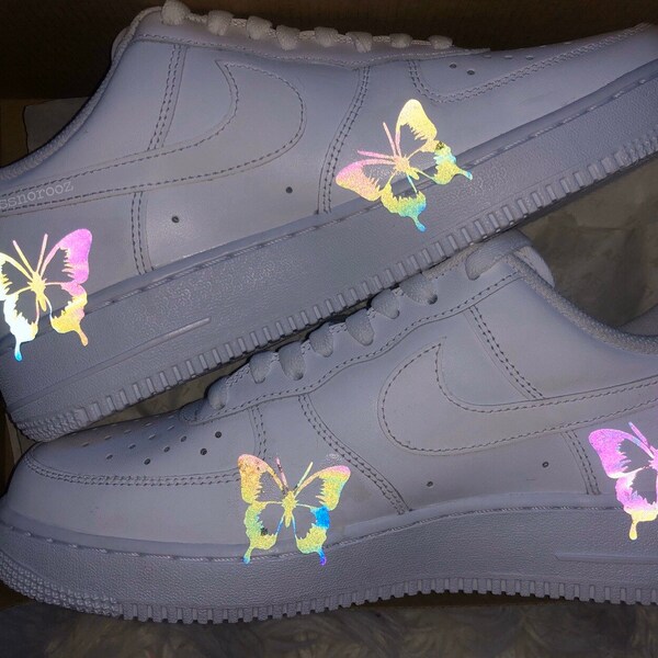 louis vuitton reflective air force 1