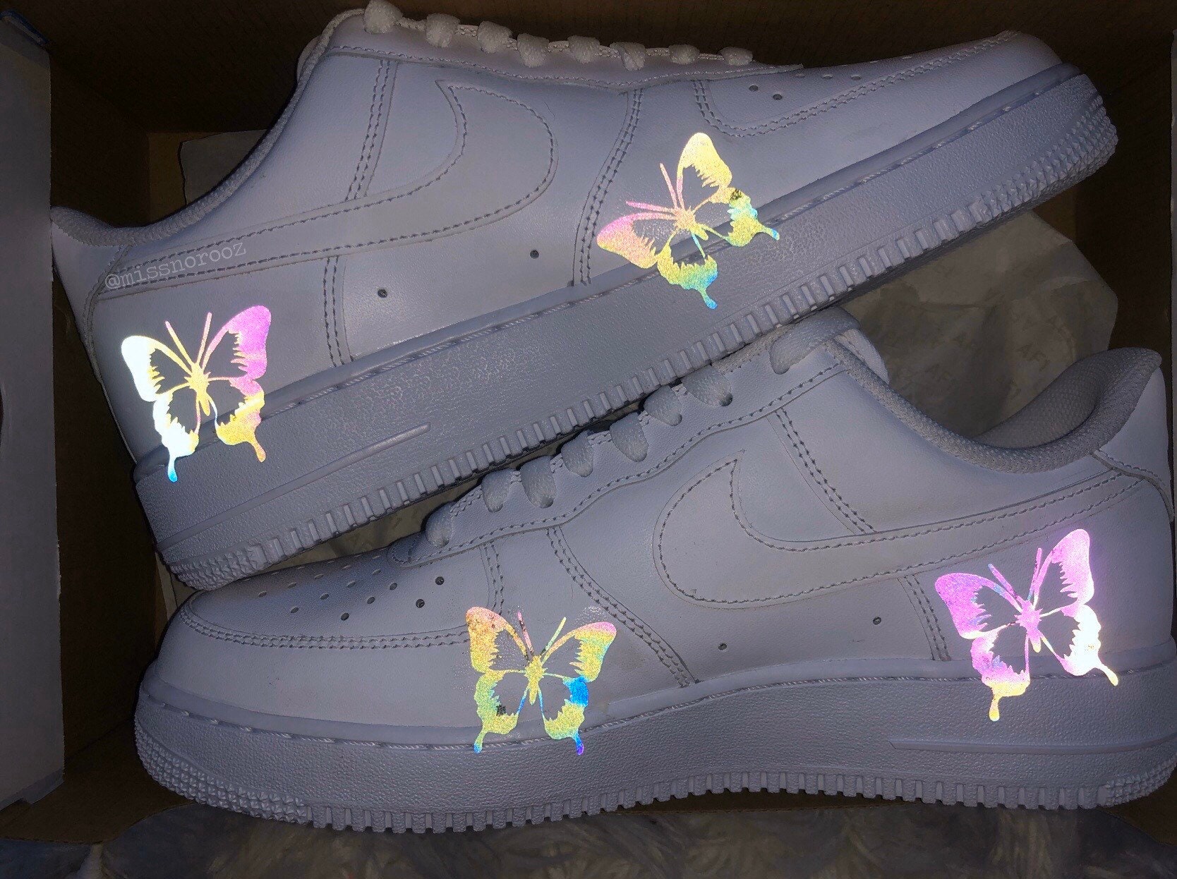 Ah love love loving these custom Louis Vuitton inspired Air Force ones!!!  And they're under $210!!!!!