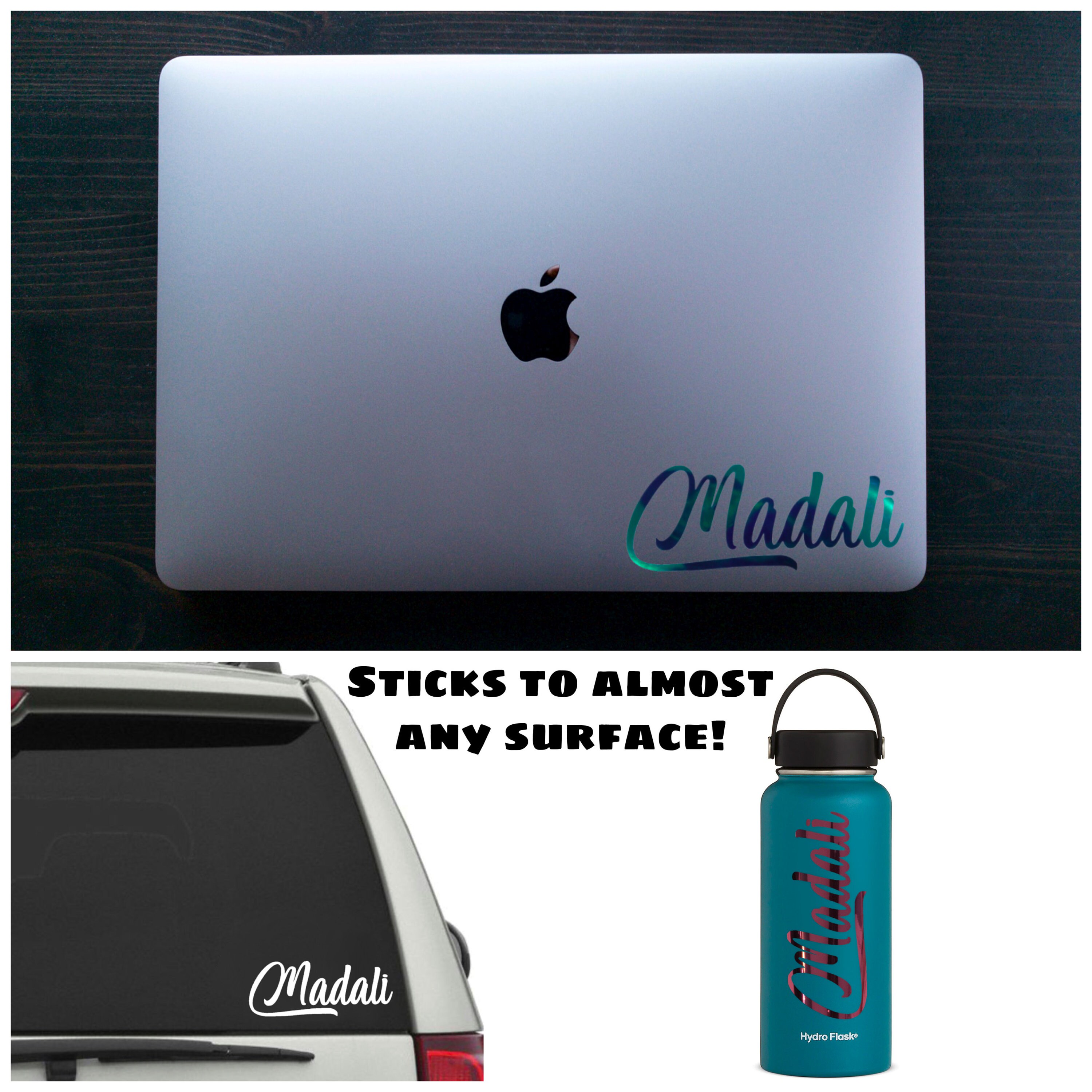Create Your Own Vinyl Decal Custom Vinyl Decal Name Decal Etsy