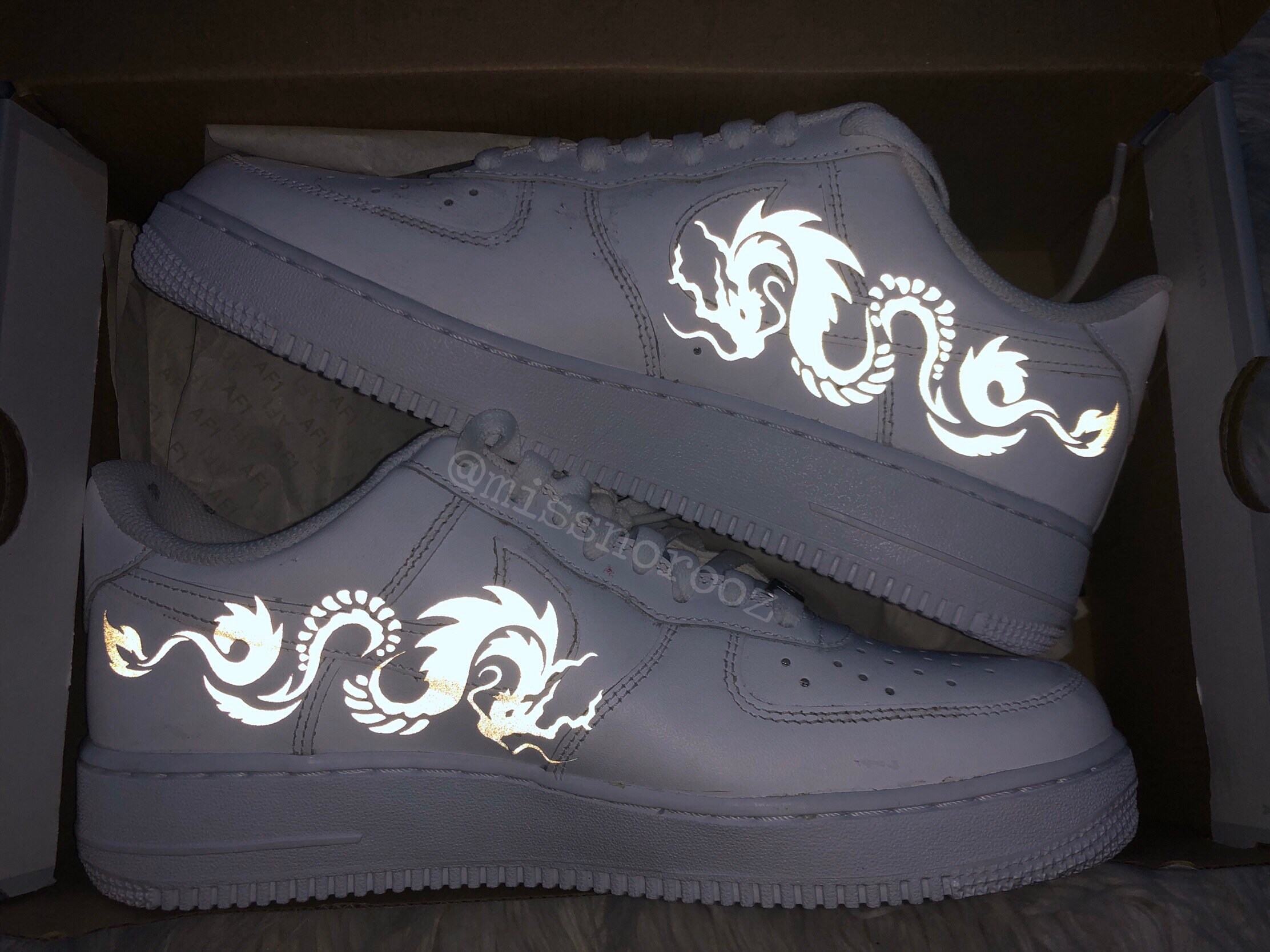 Ah love love loving these custom Louis Vuitton inspired Air Force ones!!!  And they're under $210!!!!!  #li…