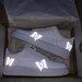 Butterfly Reflective 3M Heat Transfer DECAL STICKERS ONLY -Nike Air Force 1 custom reflective heat transfer - custom shoes custom vans nikes 