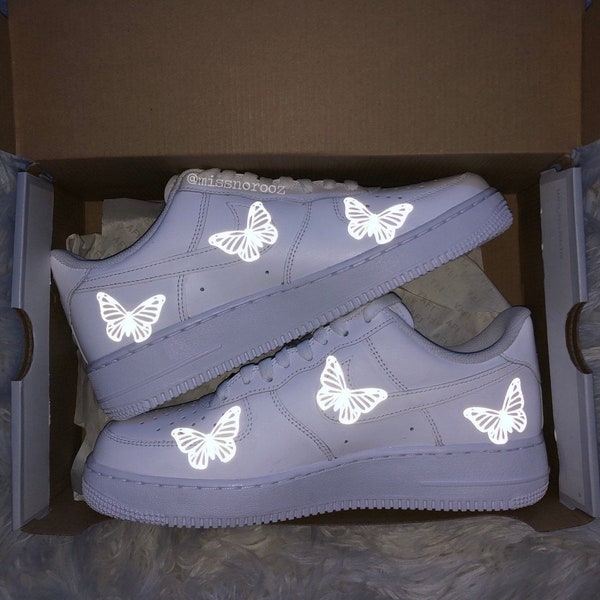 custom air force 1 louis vuitton reflective