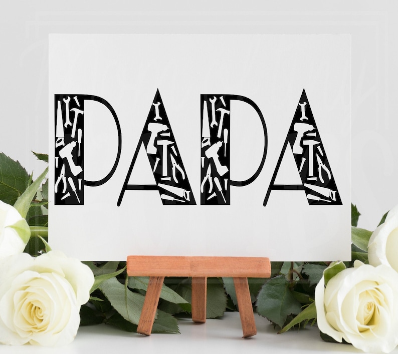 Download Papa svg Pops svg Grandpa svg Fathers day svg tools svg | Etsy