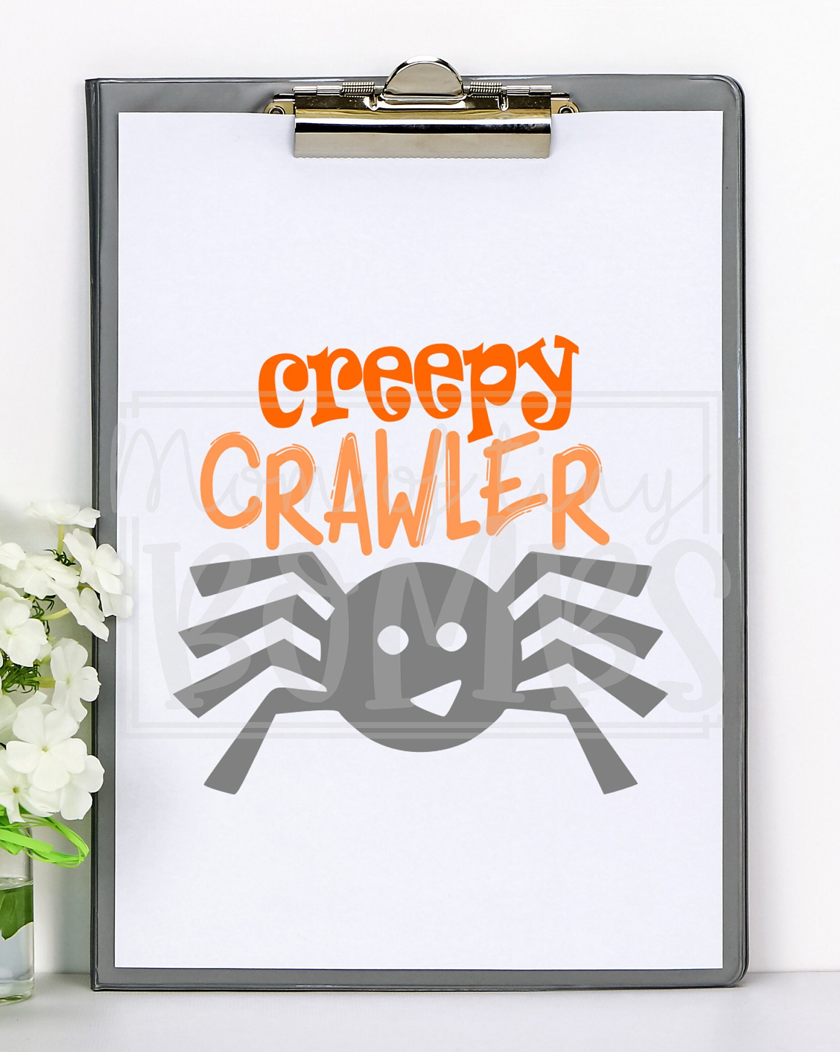 Halloween Baby Spider Onesie Spider Svg Creepy Crawler Svg ...
