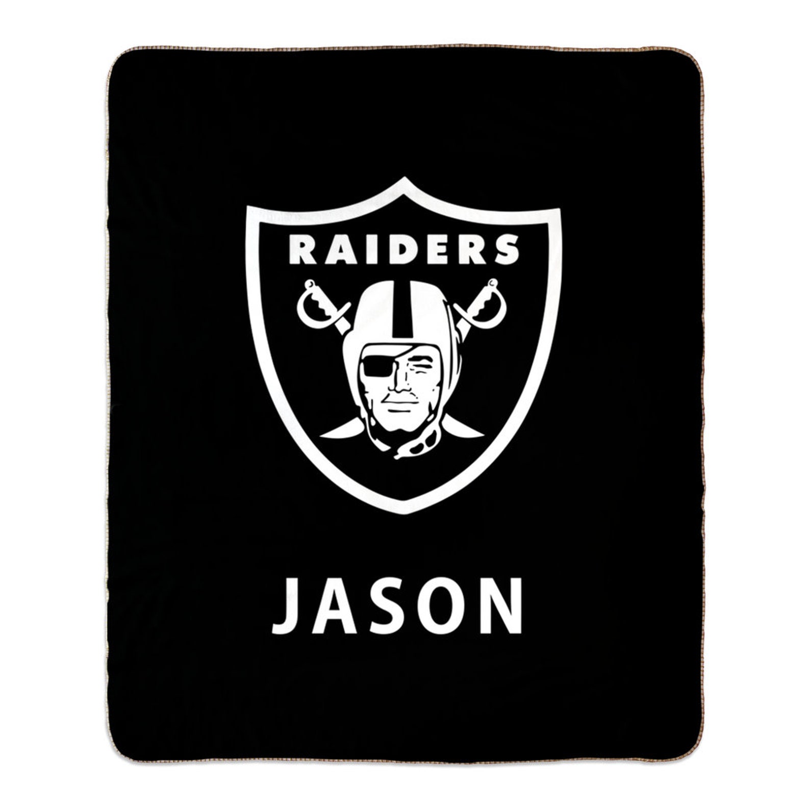 Personalized Oakland Raiders NFL Blanket Gifts for Him Etsy