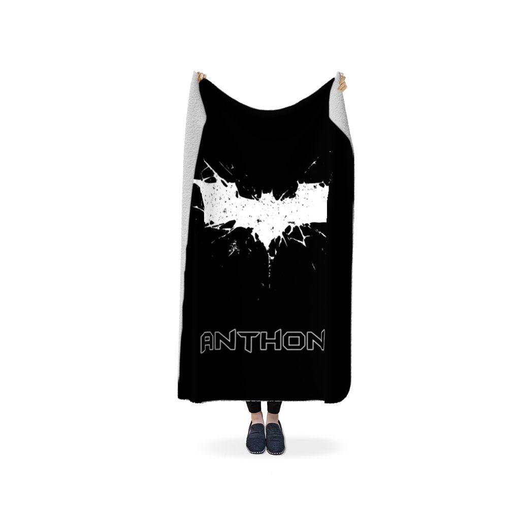 Personalized Batman Blanket Batman Bedding Gifts for Kids Etsy