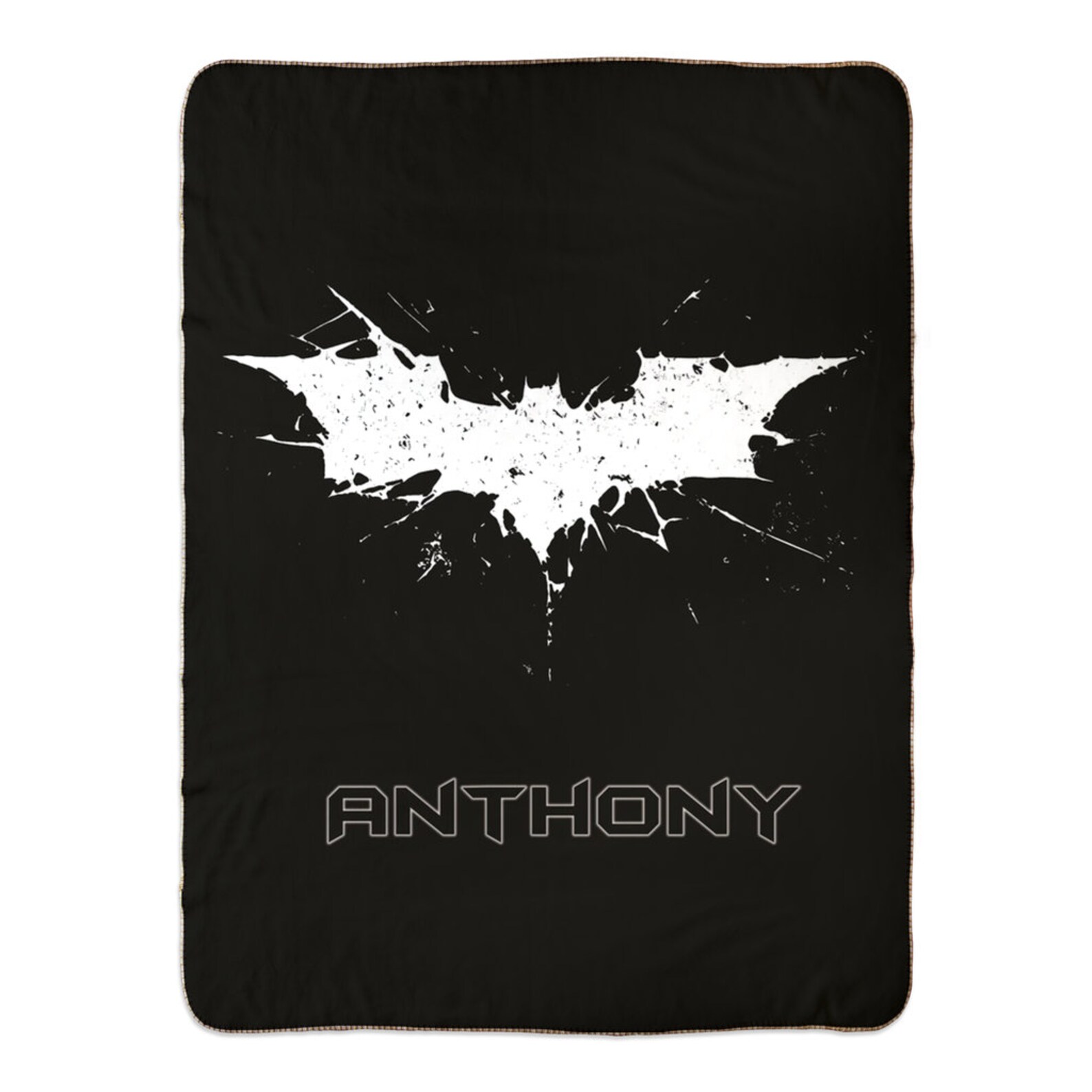 Personalized Batman Blanket Batman Bedding Gifts for Kids Etsy