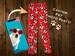 Custom Dog Photo Pajamas, Personalized Pet Gift Idea, Pet Face Pajamas, Him and Her Pajama pj pants 