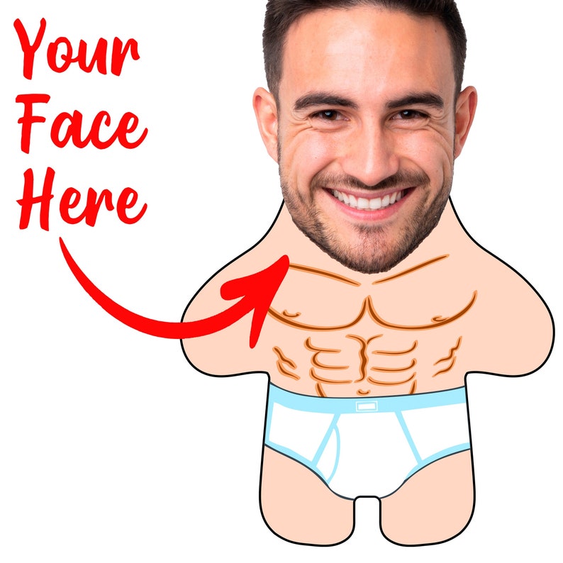 Custom Face Body Pillow mini Briefs Kids or Etsy
