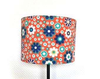 Vintage floral lampshade