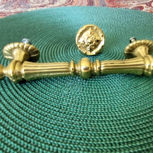 Alno Solid Brass Cabinet Hardware 4 5/8 Center