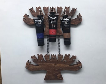 Tube Farbhalter - Gemälde Lagerung - Farb Tube Rack - Farb Tube Lagerung - Malerei Zubehör - Handgemacht - Clips und Schrauben inklusive