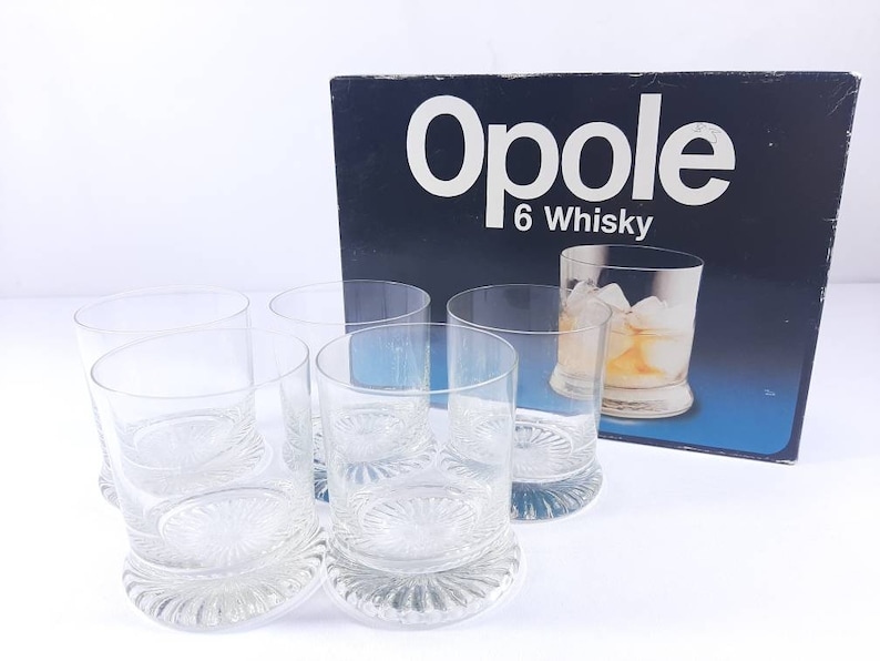 krosno whiskey glasses