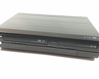 Toshiba D-VR7 Hi-Fi Vhs VCR/DVD Combo Player & Recorder, No Remote, WORKS!