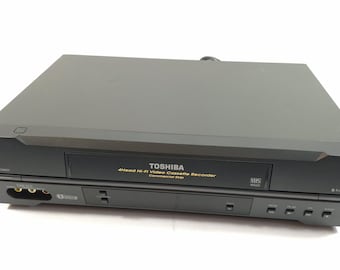 Toshiba W522 One Minute Rewind VCR Hi-Fi Stereo VHS Player, Works!