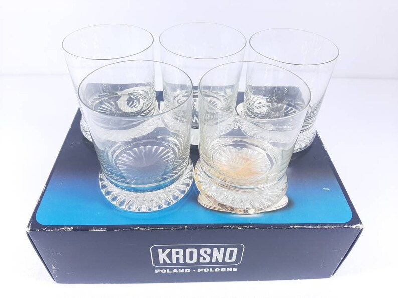 krosno whiskey glasses