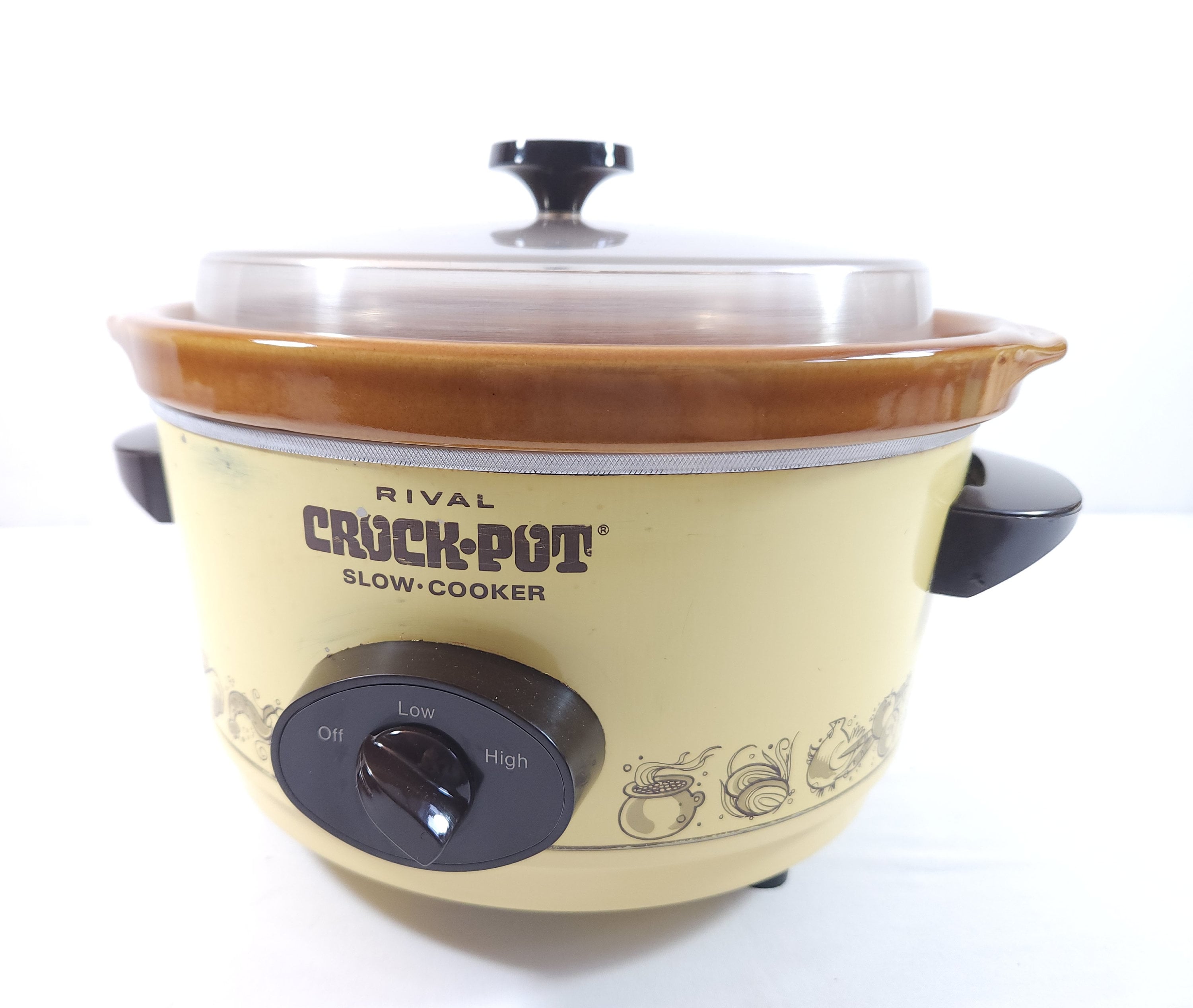 Vintage 1988 All Original RIVAL Potpourri Crock Electric Simmering Cooker  works!