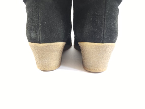 Vtg Pajar Women's Suede Shearling Lining Boots, B… - image 8