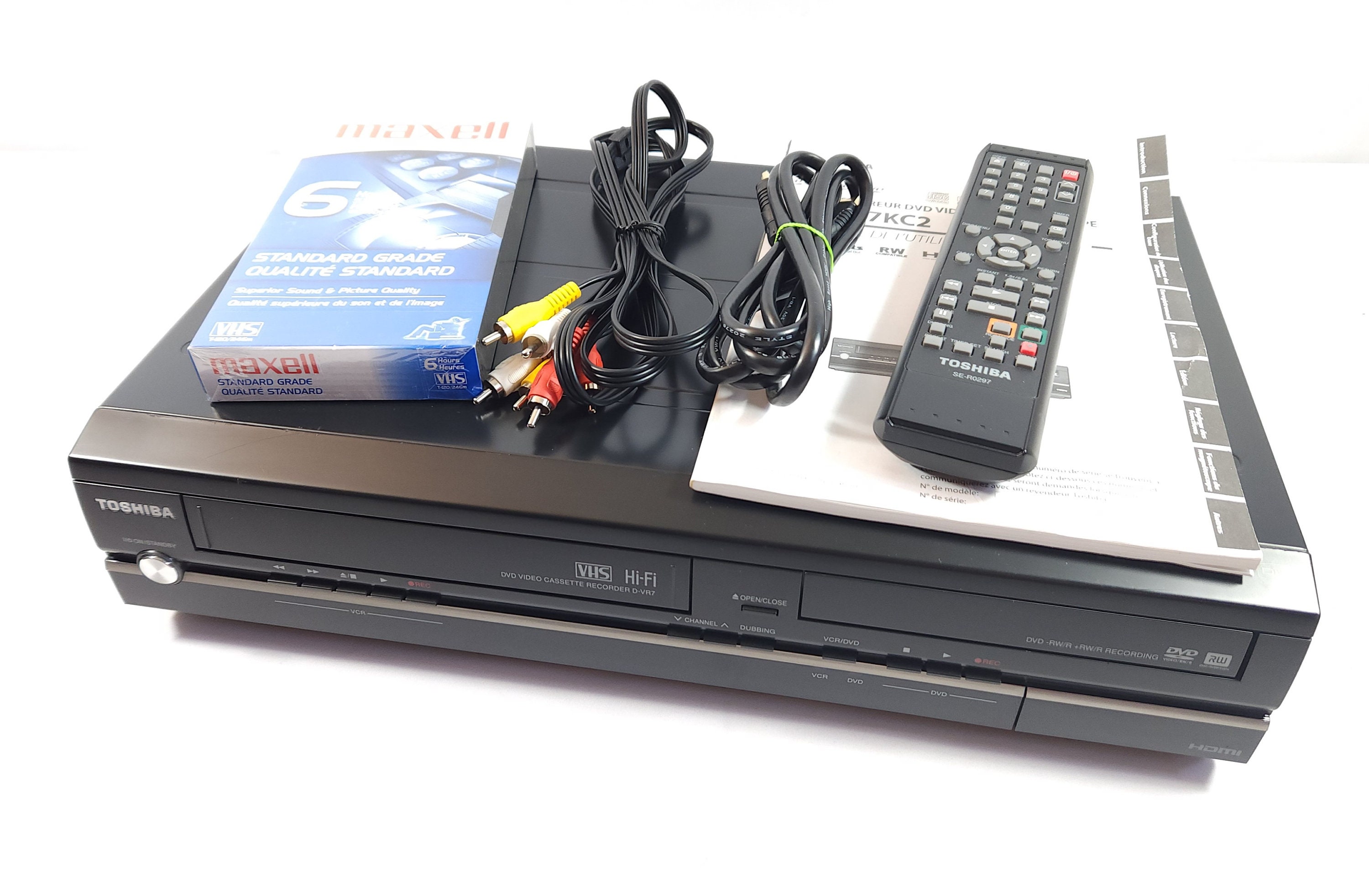 TOSHIBA D-VR7 DVDレコーダー （良品】TOSHIBA D-VR7 VTR一体型DVD 