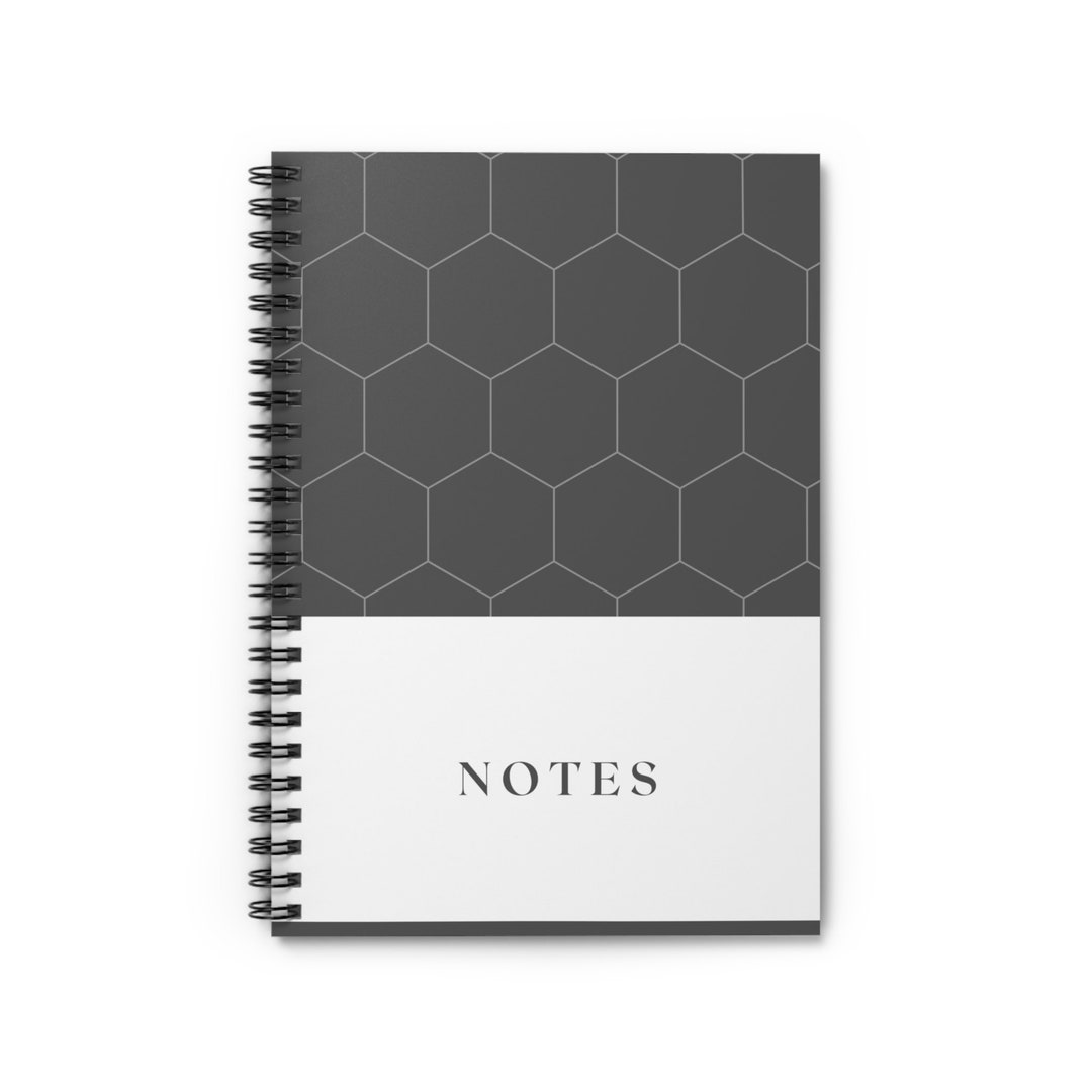 Notes Spiral Notebook - Ruled Line - Etsy