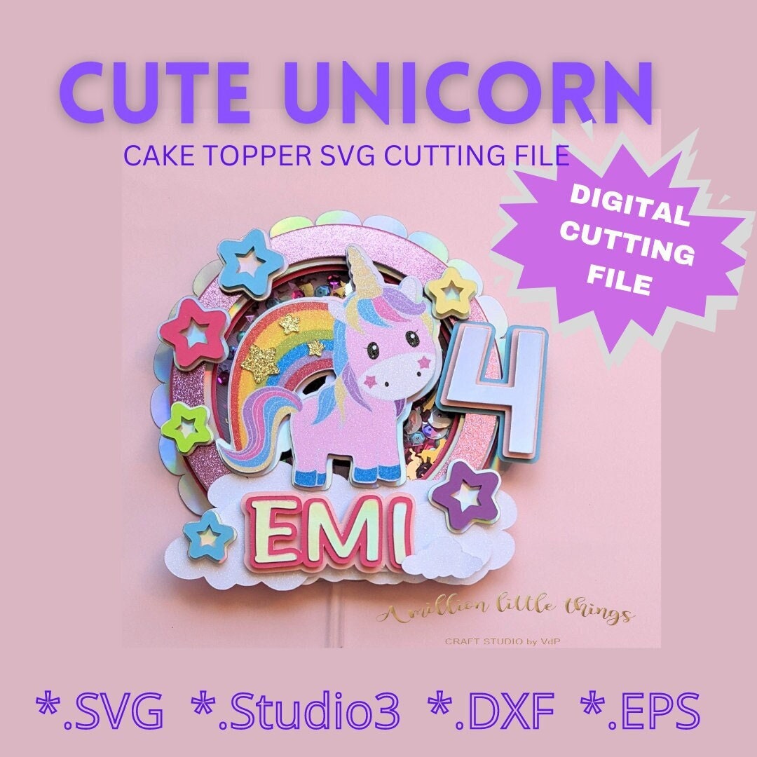 The cutest birthday cake box SVG file freebie! – oh yay studio