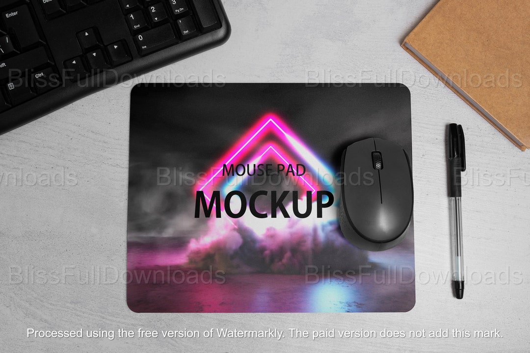 Mouse Pad Mockup for Designers and Gamers Customizable Desk Accessories