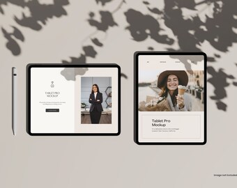 Pacchetto mockup schermo iPad Pro, mock up dispositivo digitale, mockup tablet, download istantaneo per web designer e creatori, mockup schermo iPad