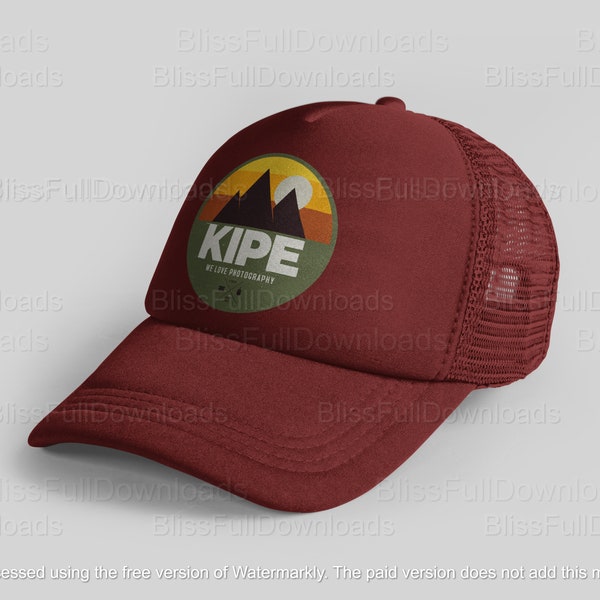 Customizable Sports Baseball Cap Logo Mockup with Color Changing - Personalized Hat Design - Digital Download - Editable DIY Cap Mock-up