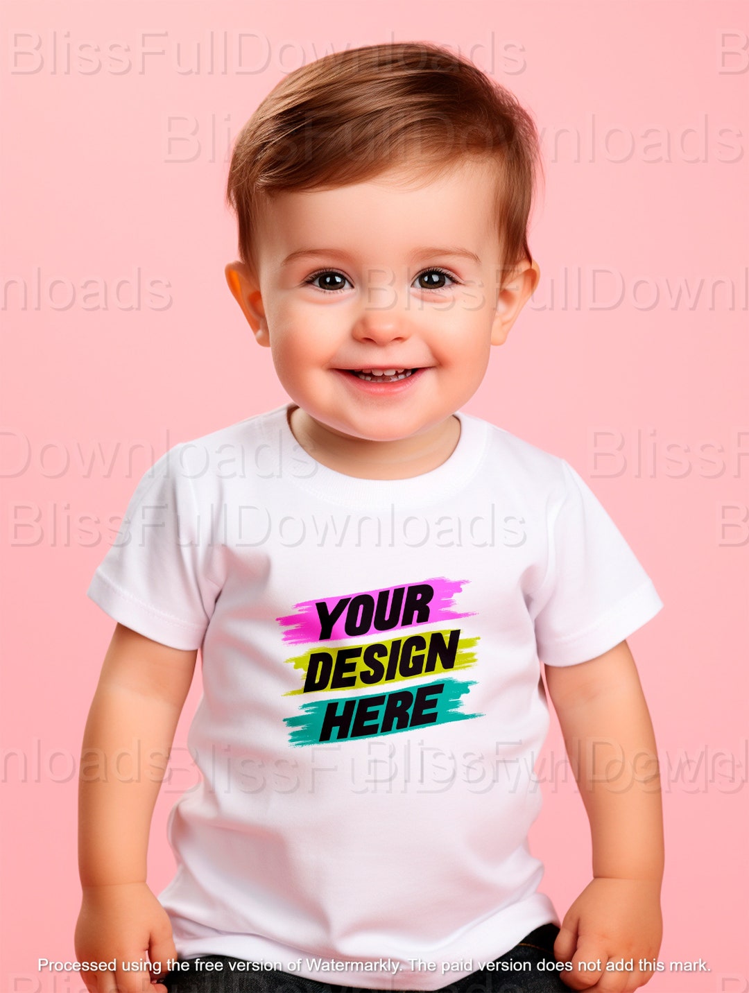 Baby Boho T Shirt Mockup, Little Boy Shirt Mockup, Toddler Boy Mockup