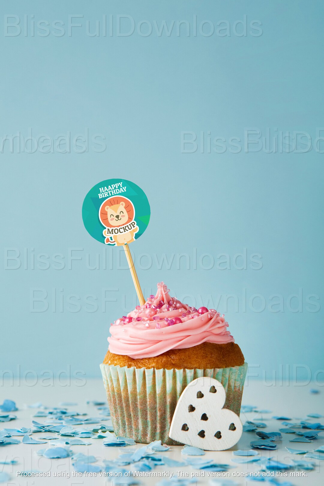 Custom Image Logo Cupcake Toppers Personalized Cake Toppers Etsy