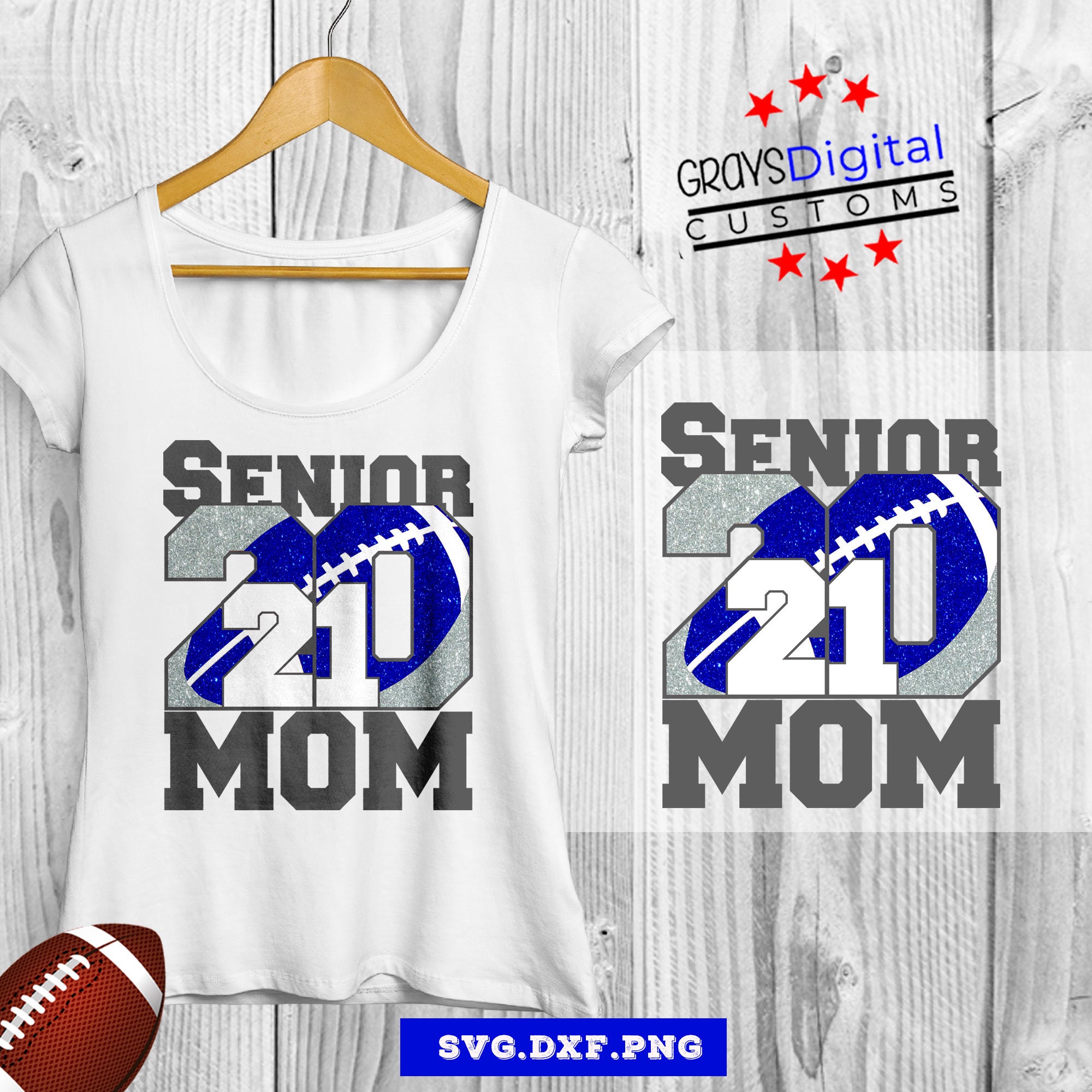 Senior 2021 Svg Football mom Svg Cheer Mom Svg  Etsy