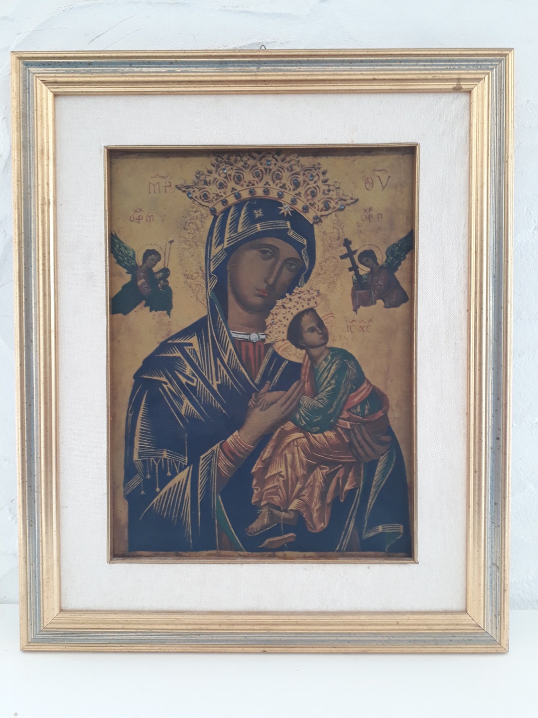 Antique Byzantine Our Lady of Perpetual Help - Etsy