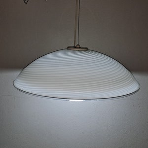 Murano Swirl Ceiling Light Vintage