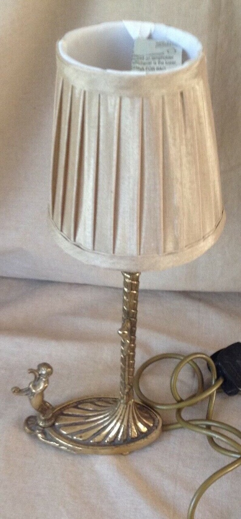 Beautiful Art Deco Angel Lamp Brass Vintage Etsy