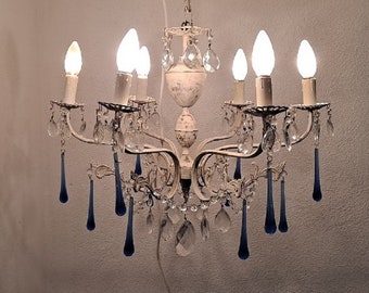 Splendide lustre italien vintage Superbe Murano