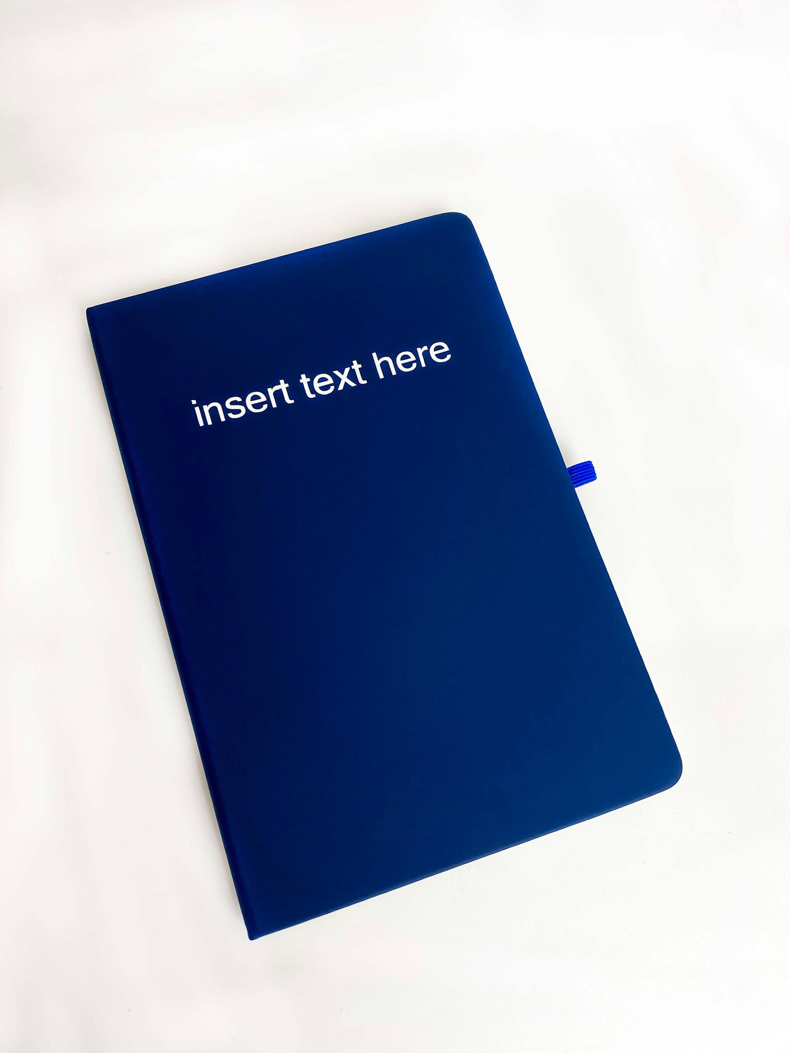 Personalised A5 Notebook with Vinyl Printed Text Lined Etsy