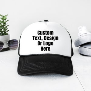 Custom Trucker Hat, Personalized Hat, Unisex Trucker Hat, Custom Caps, Custom Hats, Trucker hats