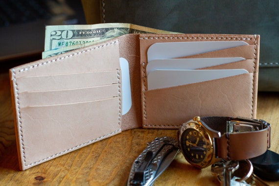 Handmade Leather Wallets, Rugged Rustic Reliable