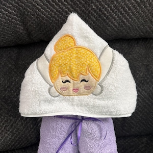 Peeker Hooded Towel, 100% Cotton, Kids Bath Poolside Beach