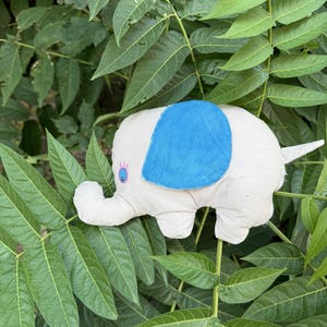 Elephant Pattern, Sewing Pattern PDF, Elephant Stuffed,  Animal Elephant Sewing Soft Toy