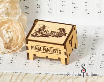 Final Fantasy X Music box | Handmade | Wind-up mechanism | To Zanarkand
