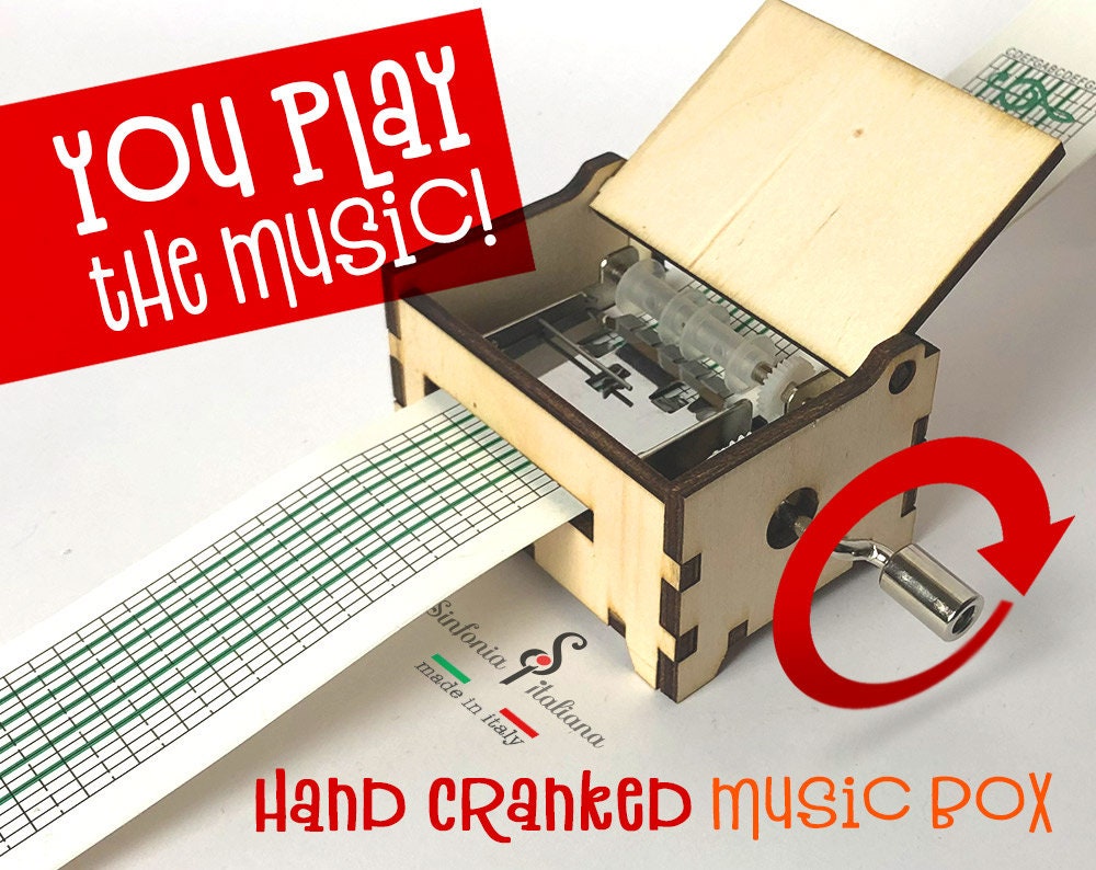 Paper Strip Music Box Circus Music Box Music Box Custom Etsy