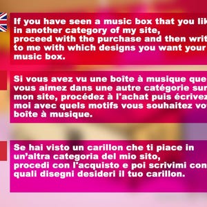 Custom Song Music Box: MP3 file, Handmade Another design I saw