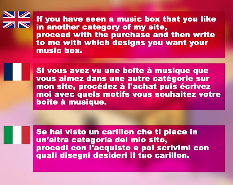 Custom Song Music Box: MP3 file, Handmade Another design I saw