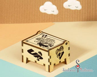 Custom Disney UP Music Box | Married Life Song | Hand Painted | Up! Music box