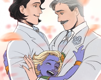 Lokius Wedding print