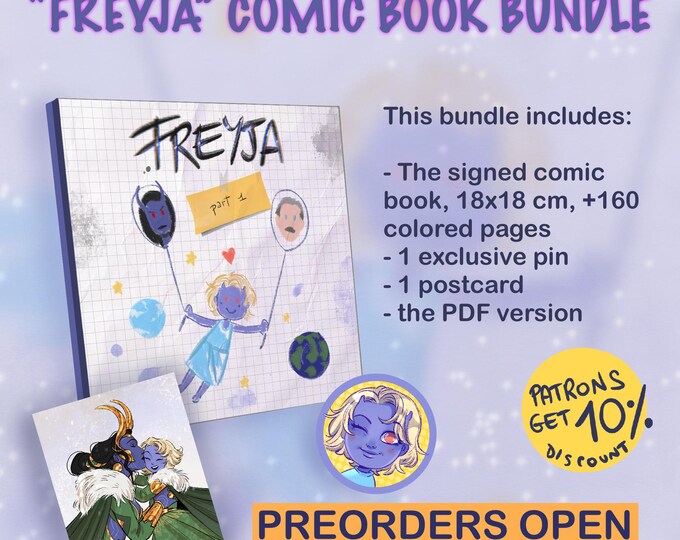 FREYJA | Comic Book Bundle - Etsy