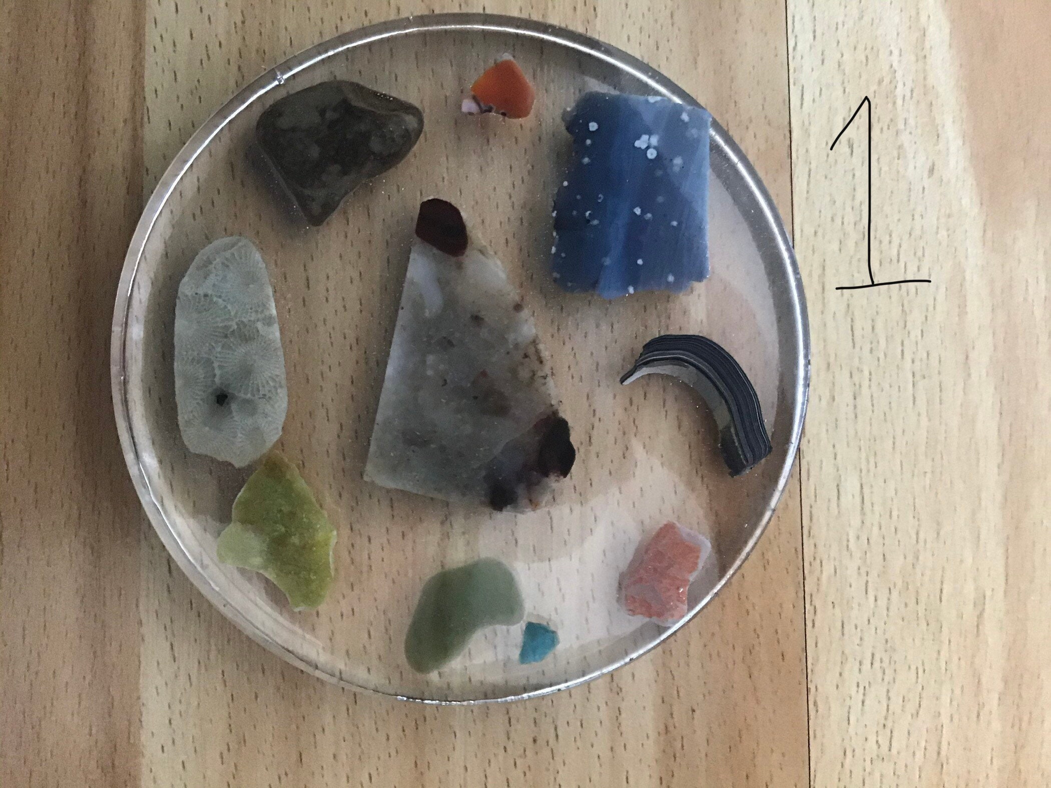 Rock Coasters Epoxy Resin Michigan Stones. Petoskey Etsy