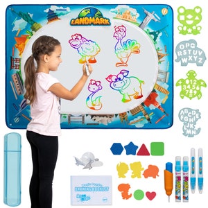 Water Doodle Mat Kids Painting Writing Doodle Toy Mat Color Doodle Drawing  Mat Bring Magic Pens Educational Toys - China Water Doodle Mat and Doodle Drawing  Mat price