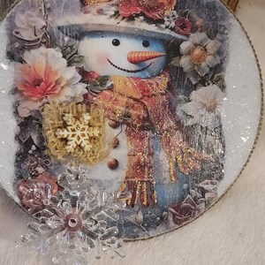 Creative Gifts International - Snowman Ornament with Tassel main image 0